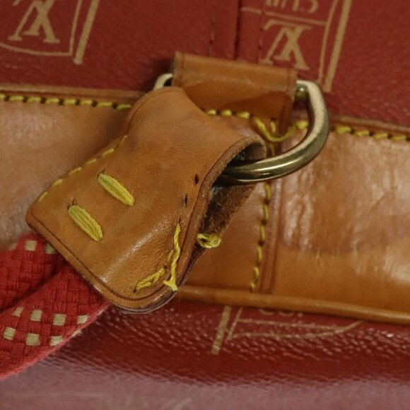 LOUIS VUITTON LV CUP Saint Tropez Shoulder Bag Red M80026 LV Auth BD1921 - Picture 13 of 16